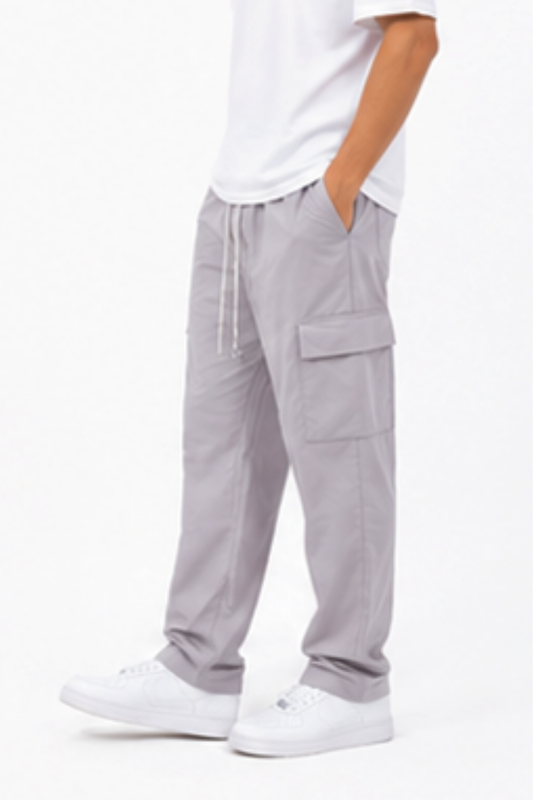 Cargo Pants Light Grey