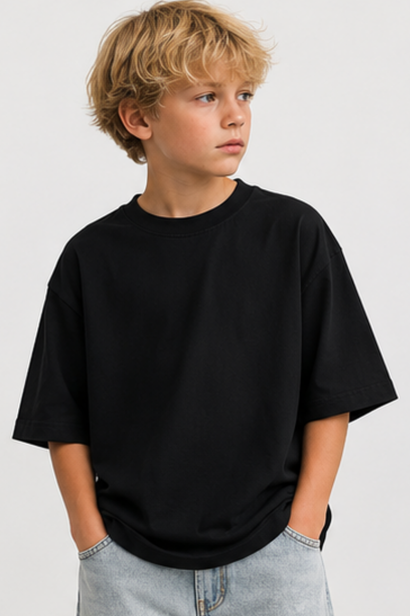 T-Shirt Basic Nera Kids