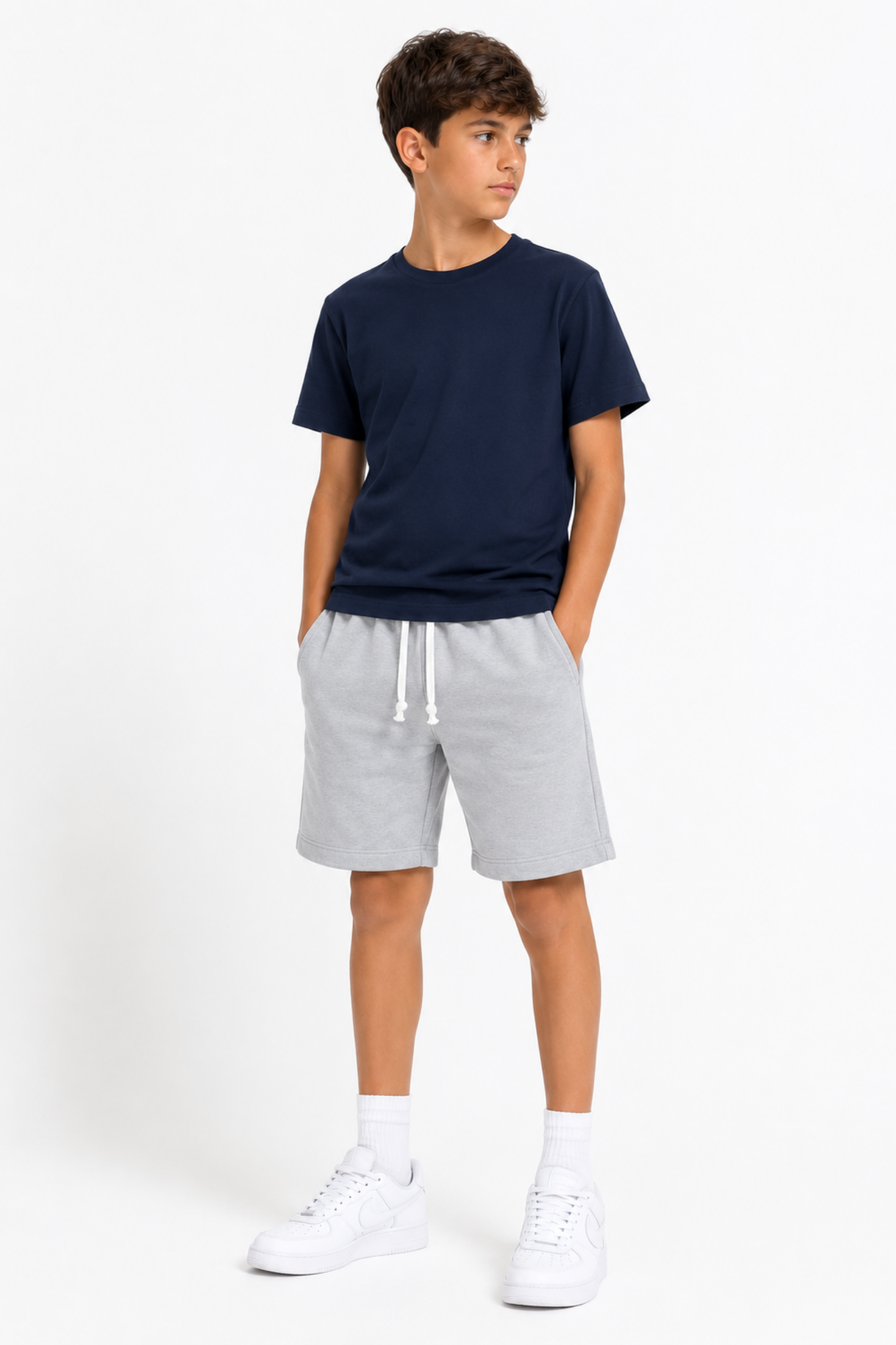 Bermuda Comfort Junior Piombo