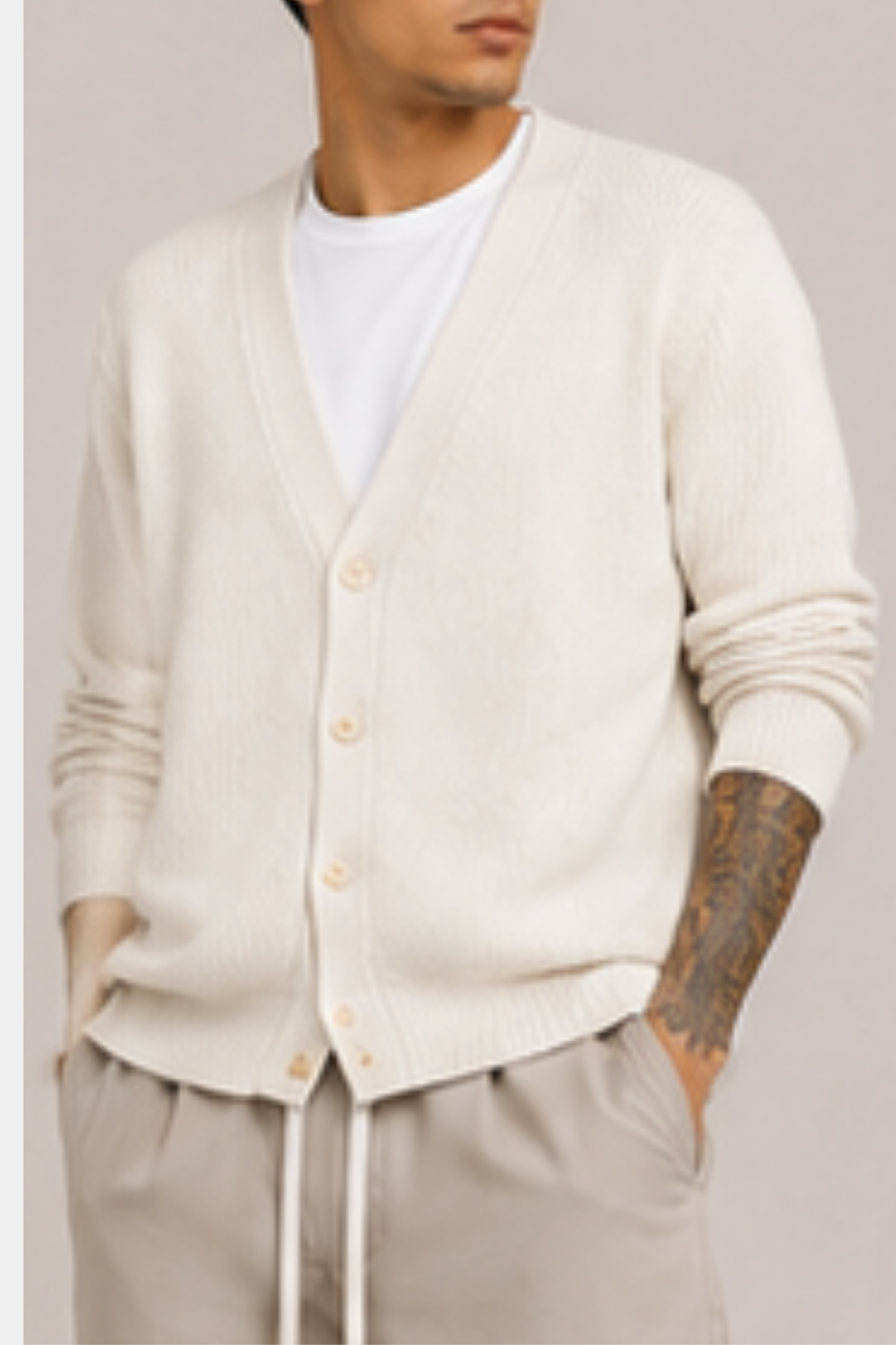 Cardigan Soft Cream