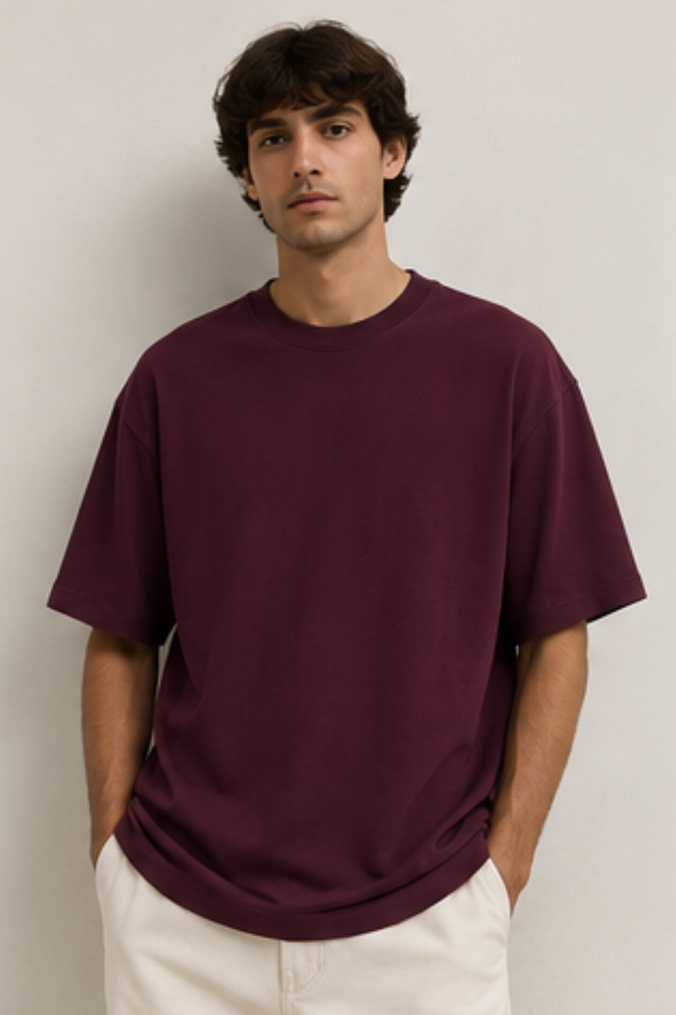 T-Shirt Dust Burgundy