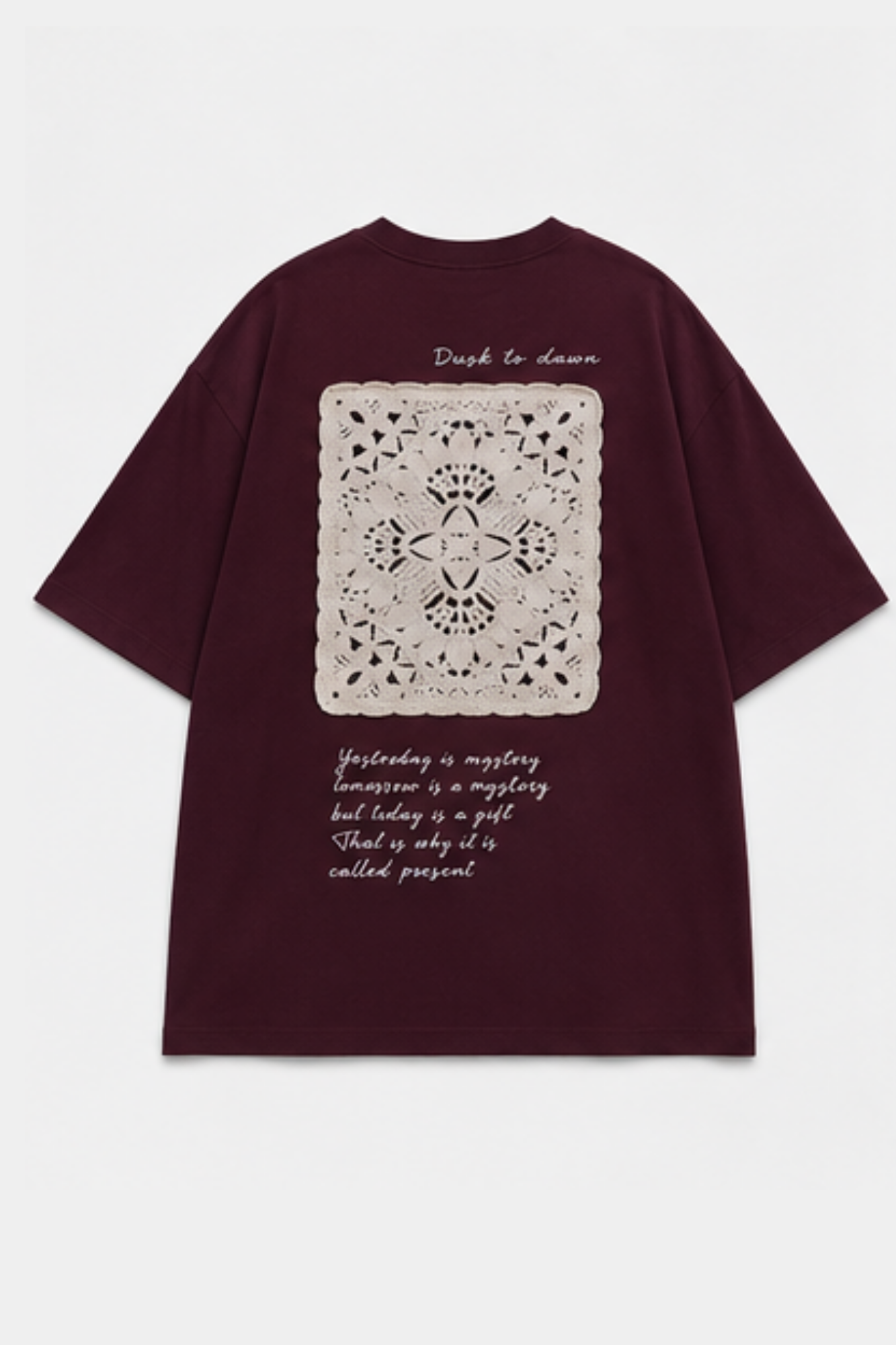 T-Shirt Dust Burgundy