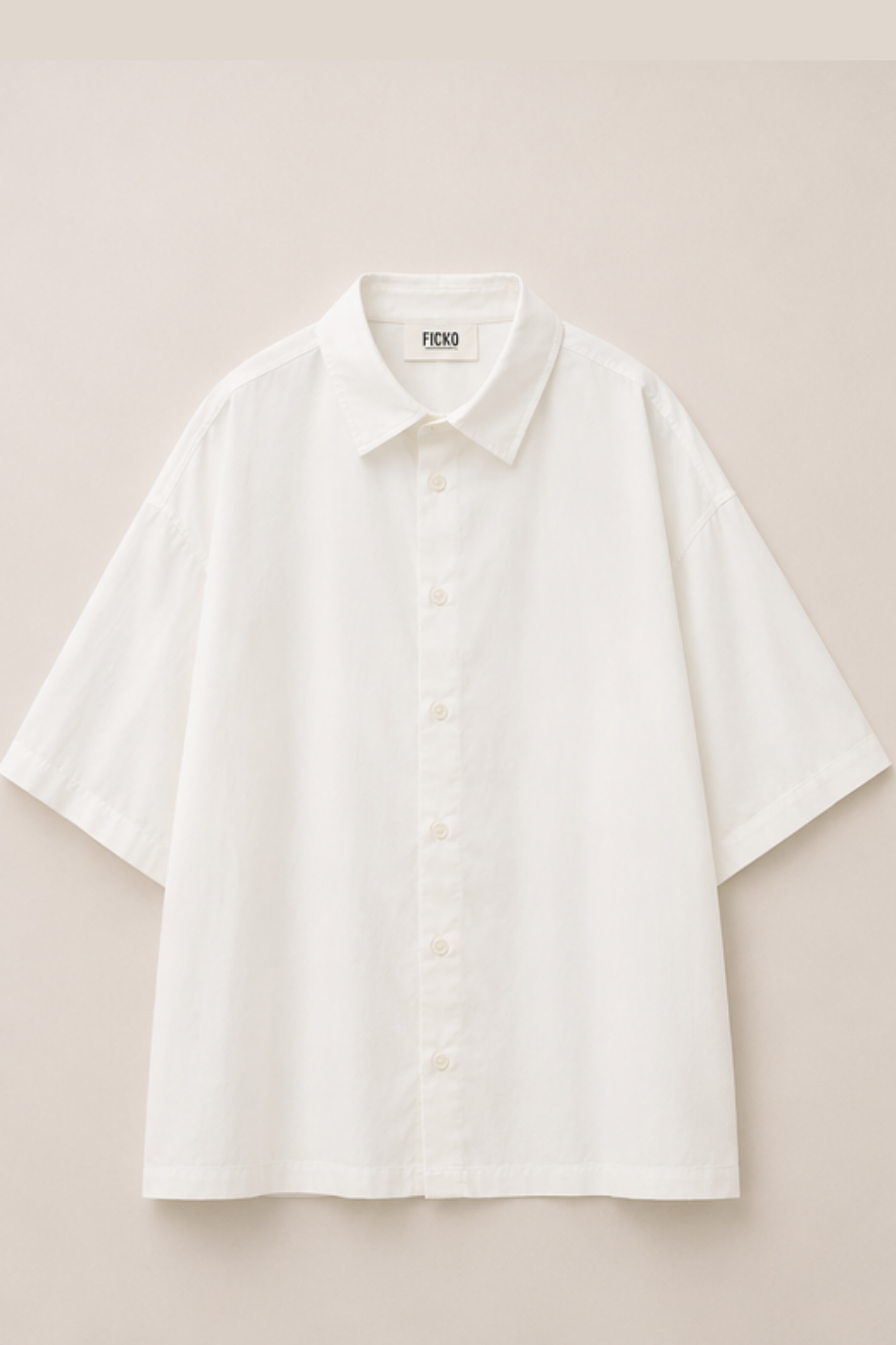 Ficko Essential White Shirt