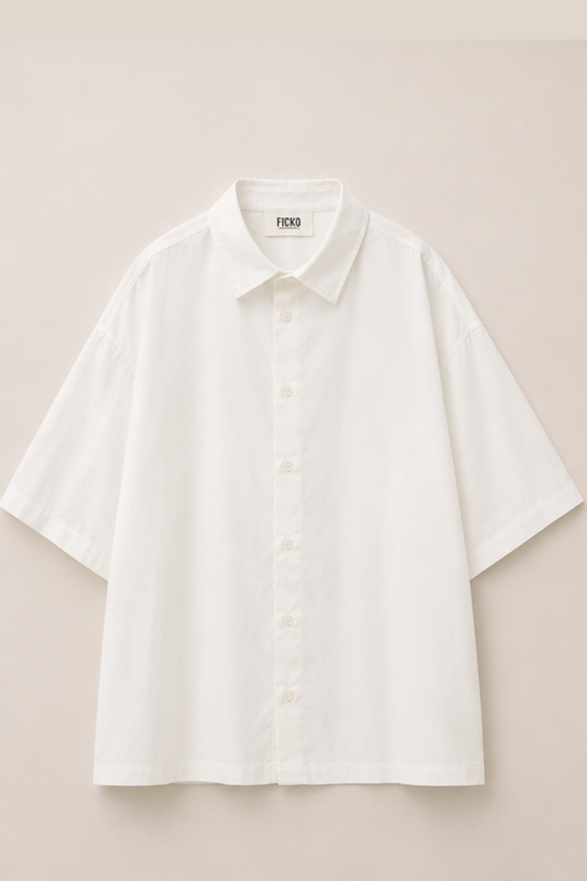 Ficko Essential White Shirt