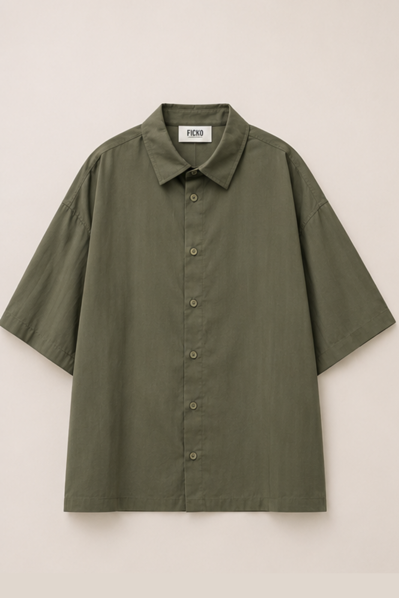 Ficko Checked Shirt Sage