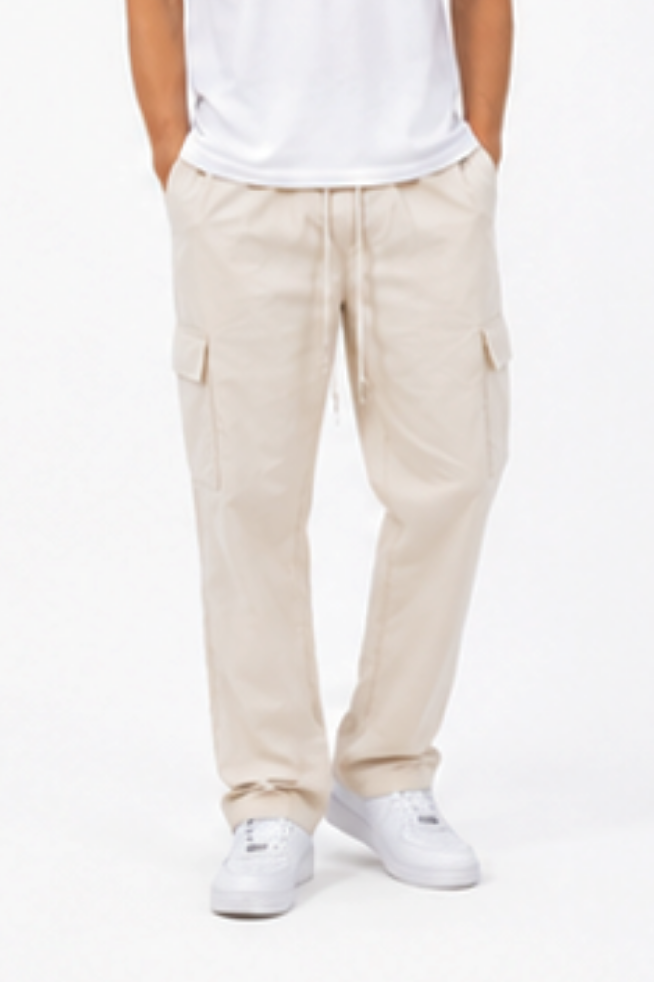 Cargo Pants Sand Beige