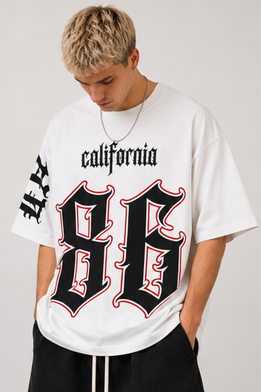 Graphic Tee California 96 White