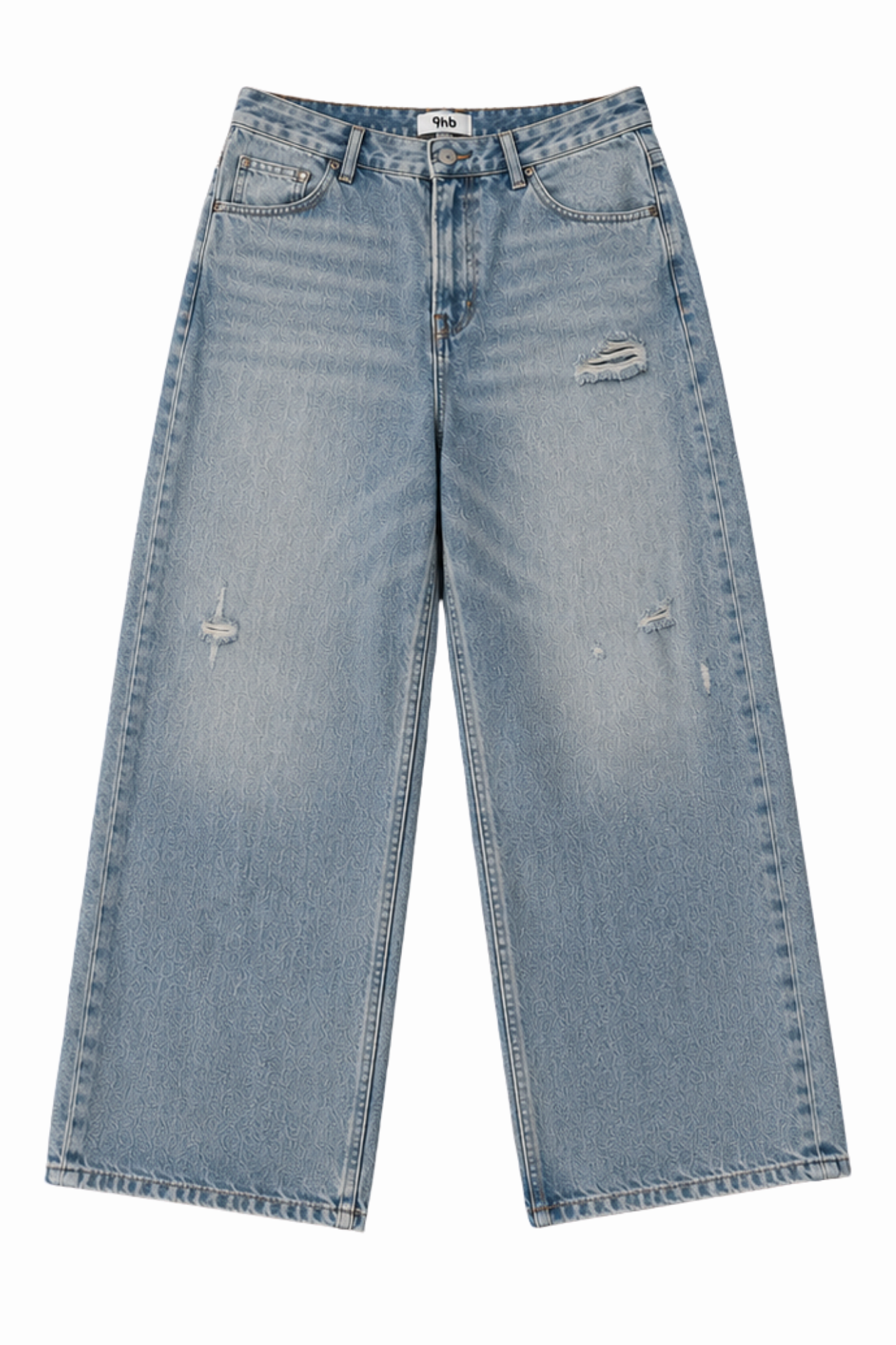 Light Blue Wide Denim
