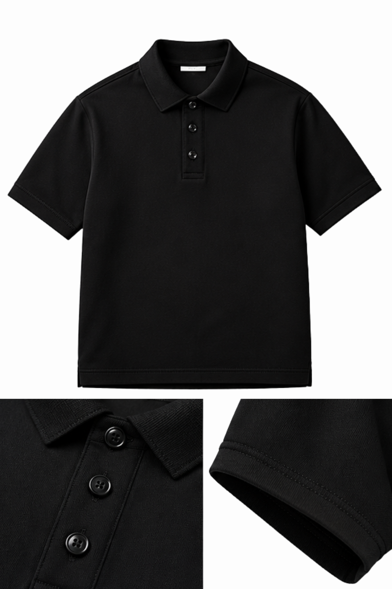 Ficko Essential Black Shirt