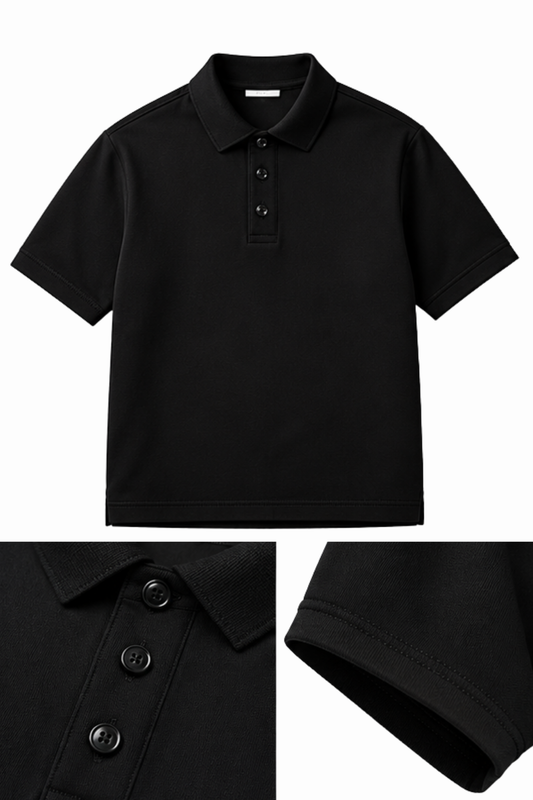 Ficko Essential Black Shirt