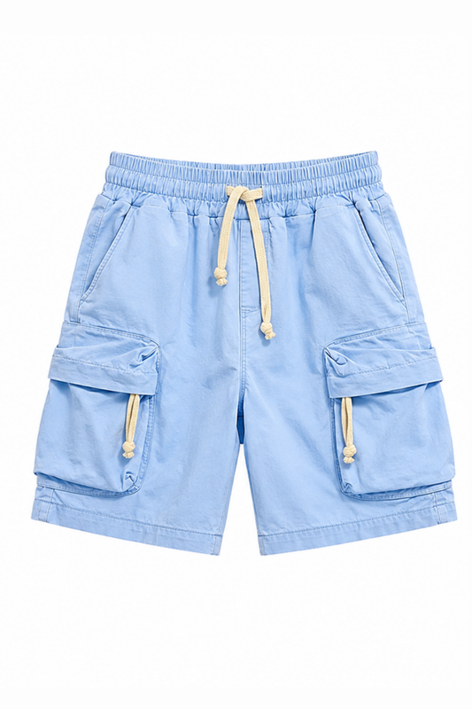 Cargo Shorts Celeste Kids