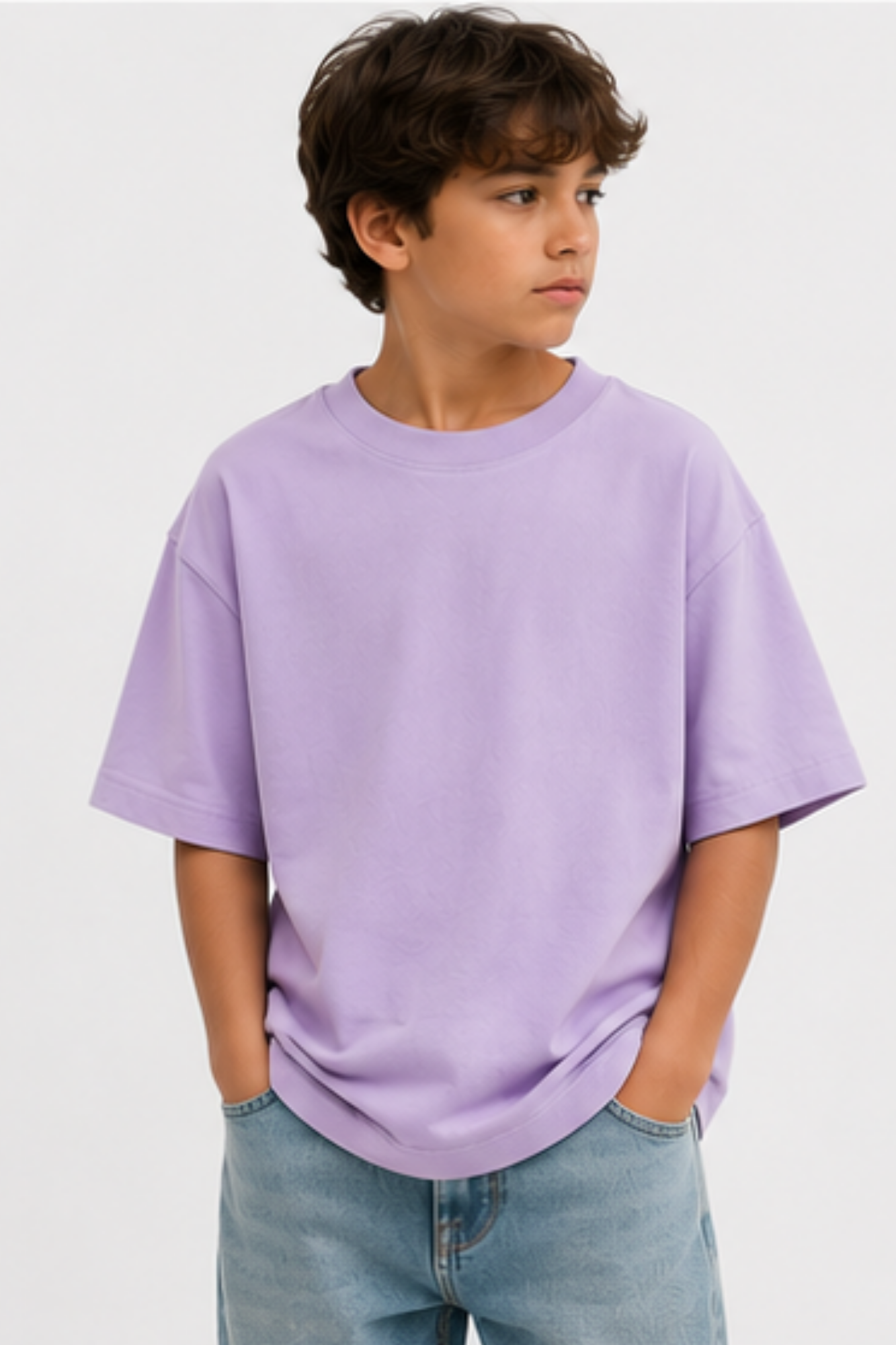 T-Shirt Viola Basic Kids