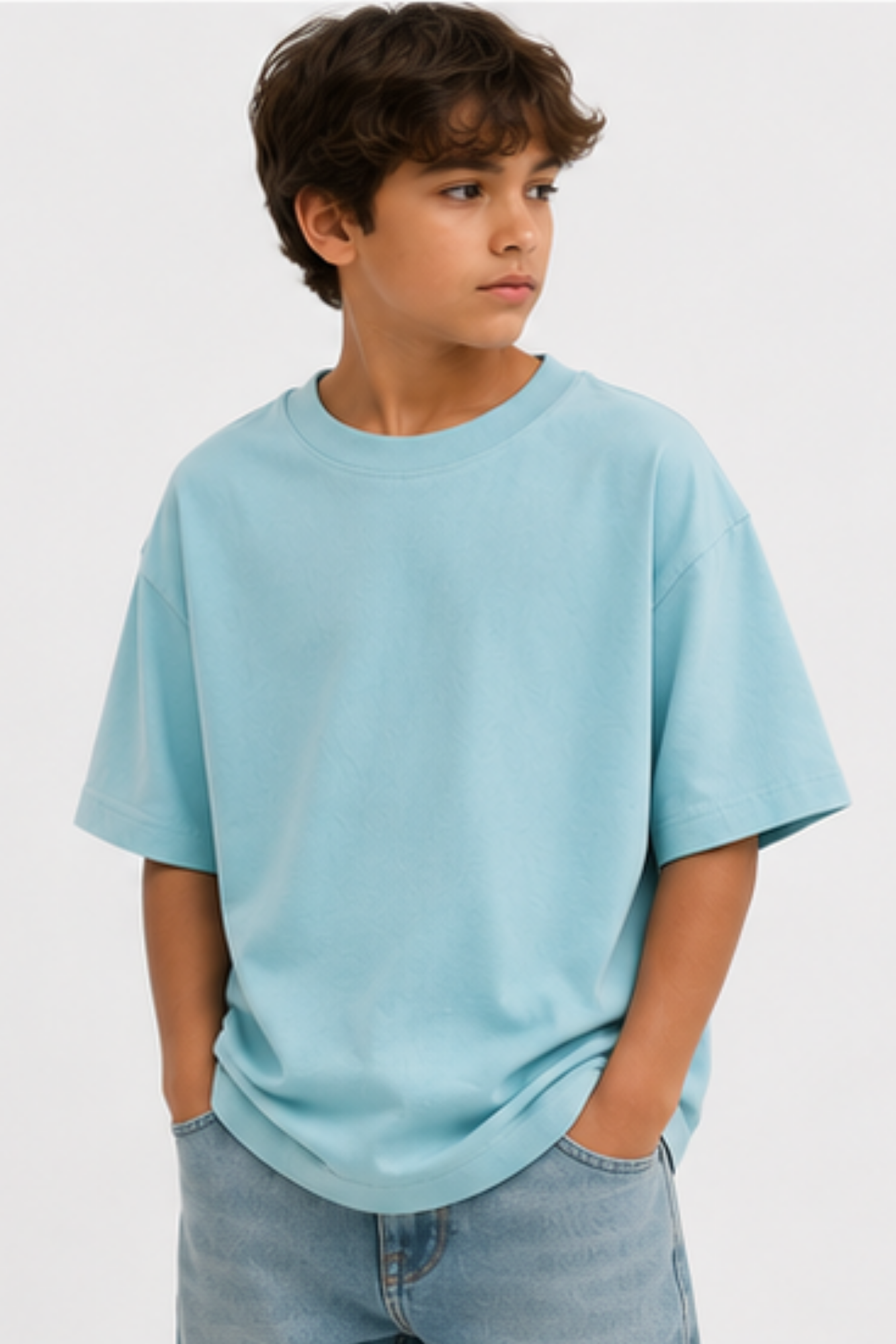 T-Shirt Azzurra Basic Kids
