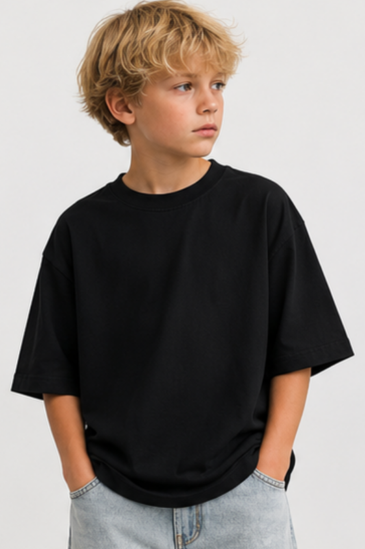 T-Shirt Basic Nera Kids
