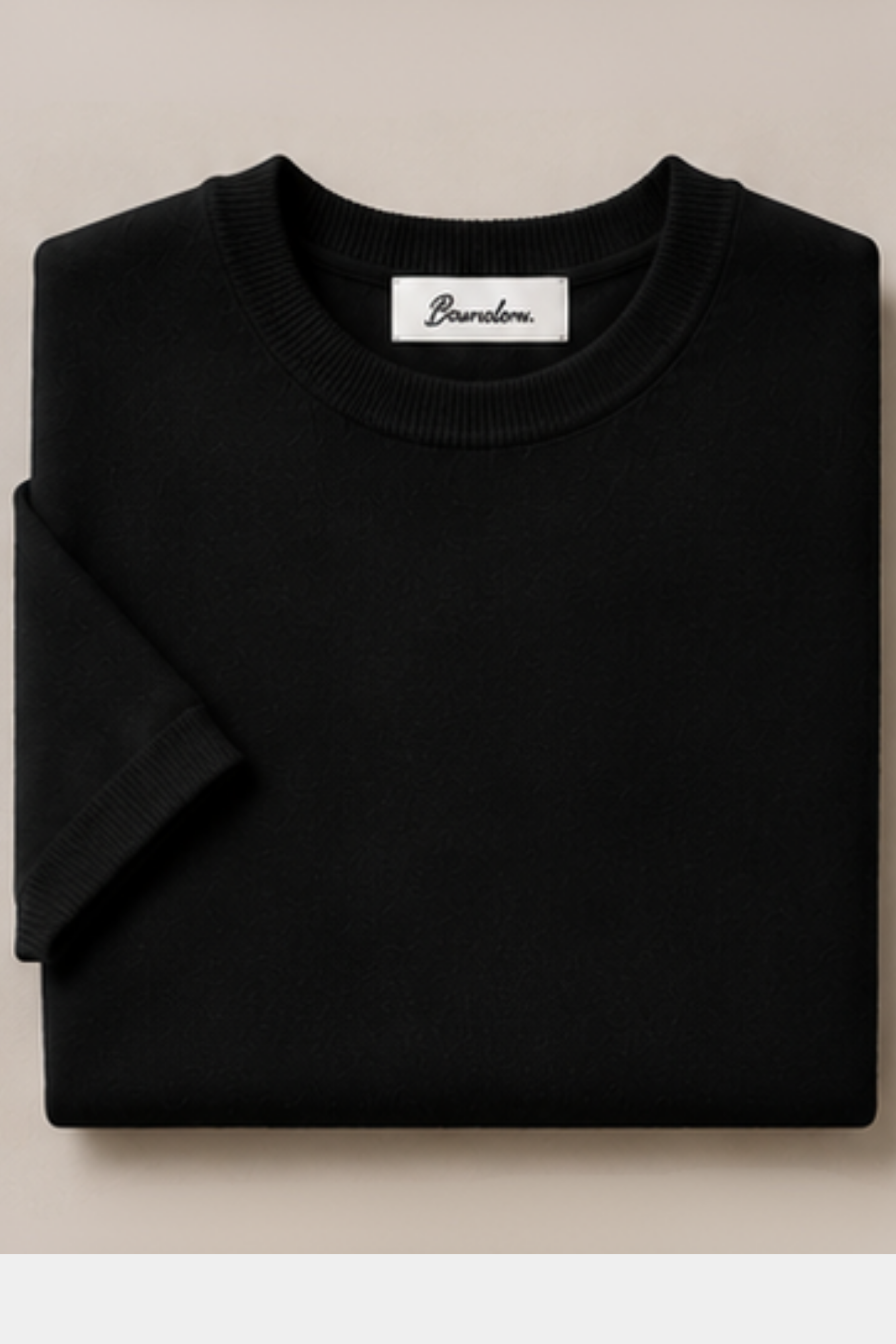 Essential Knit Black