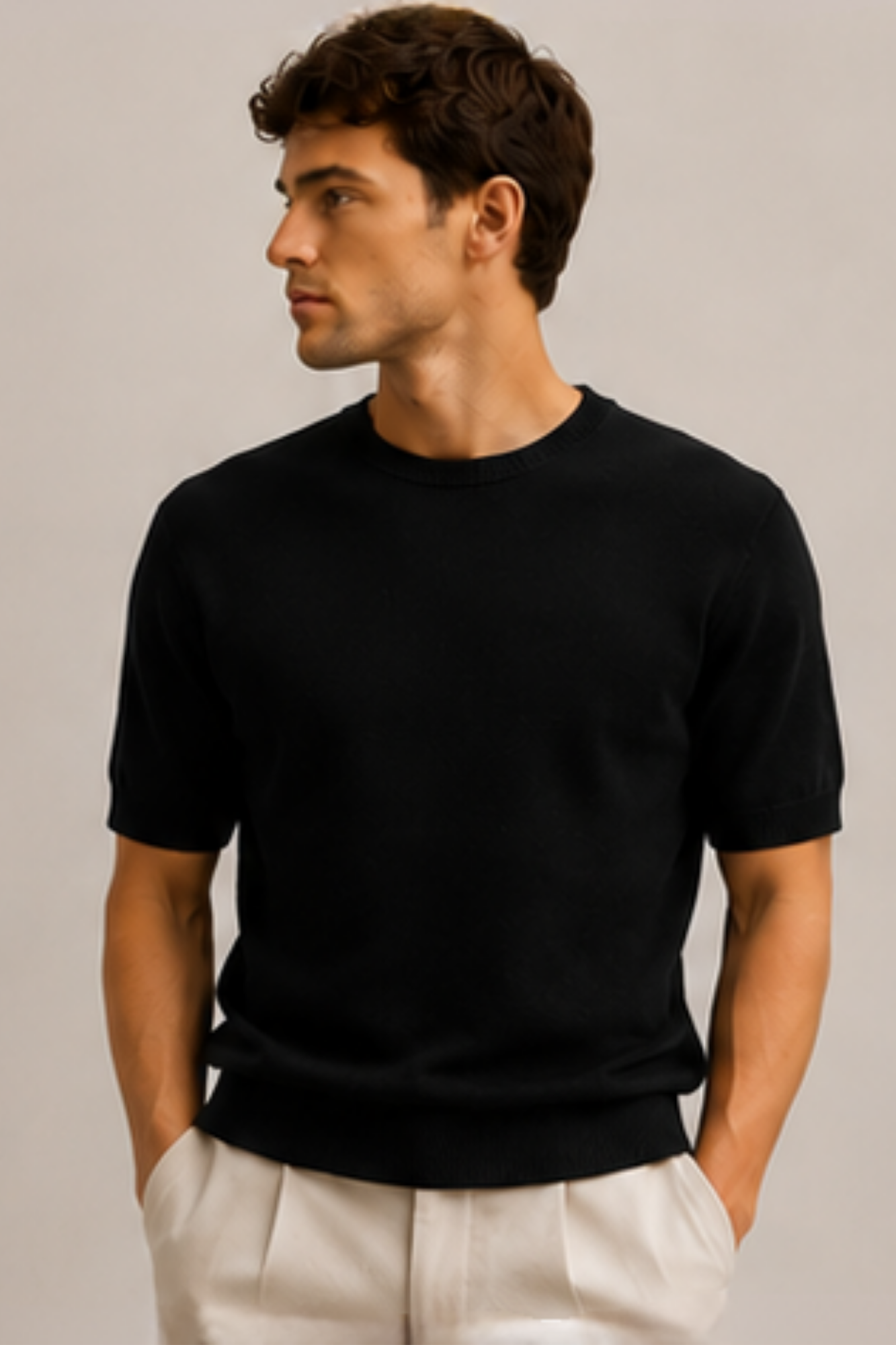 Essential Knit Black