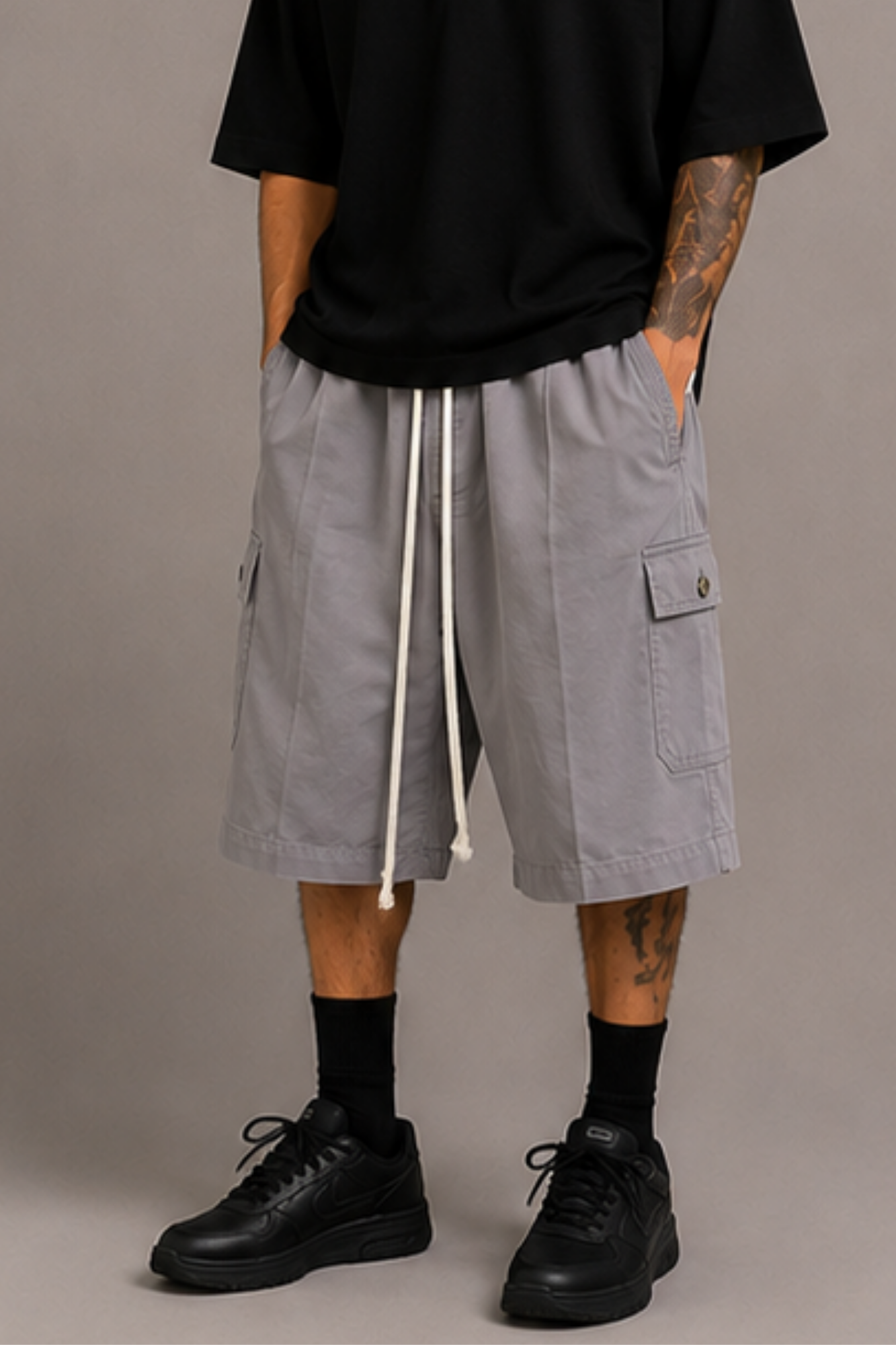 Cargo Shorts Grey