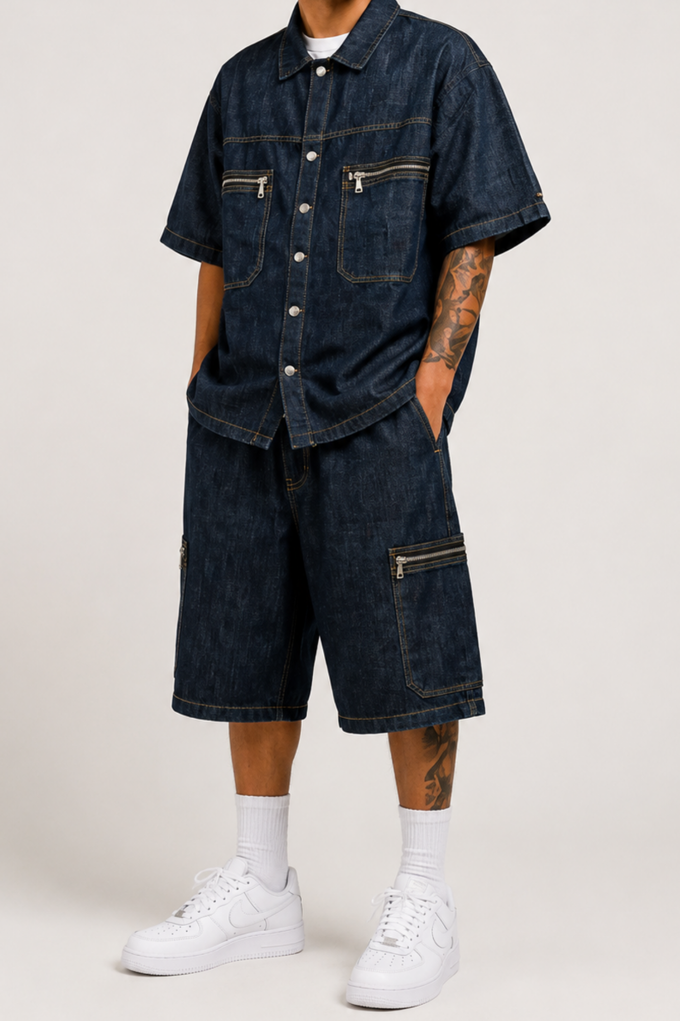 Denim Utility Set