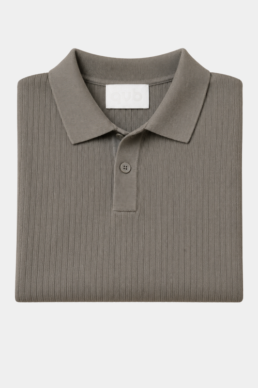 Polo Knit Essential Taupe