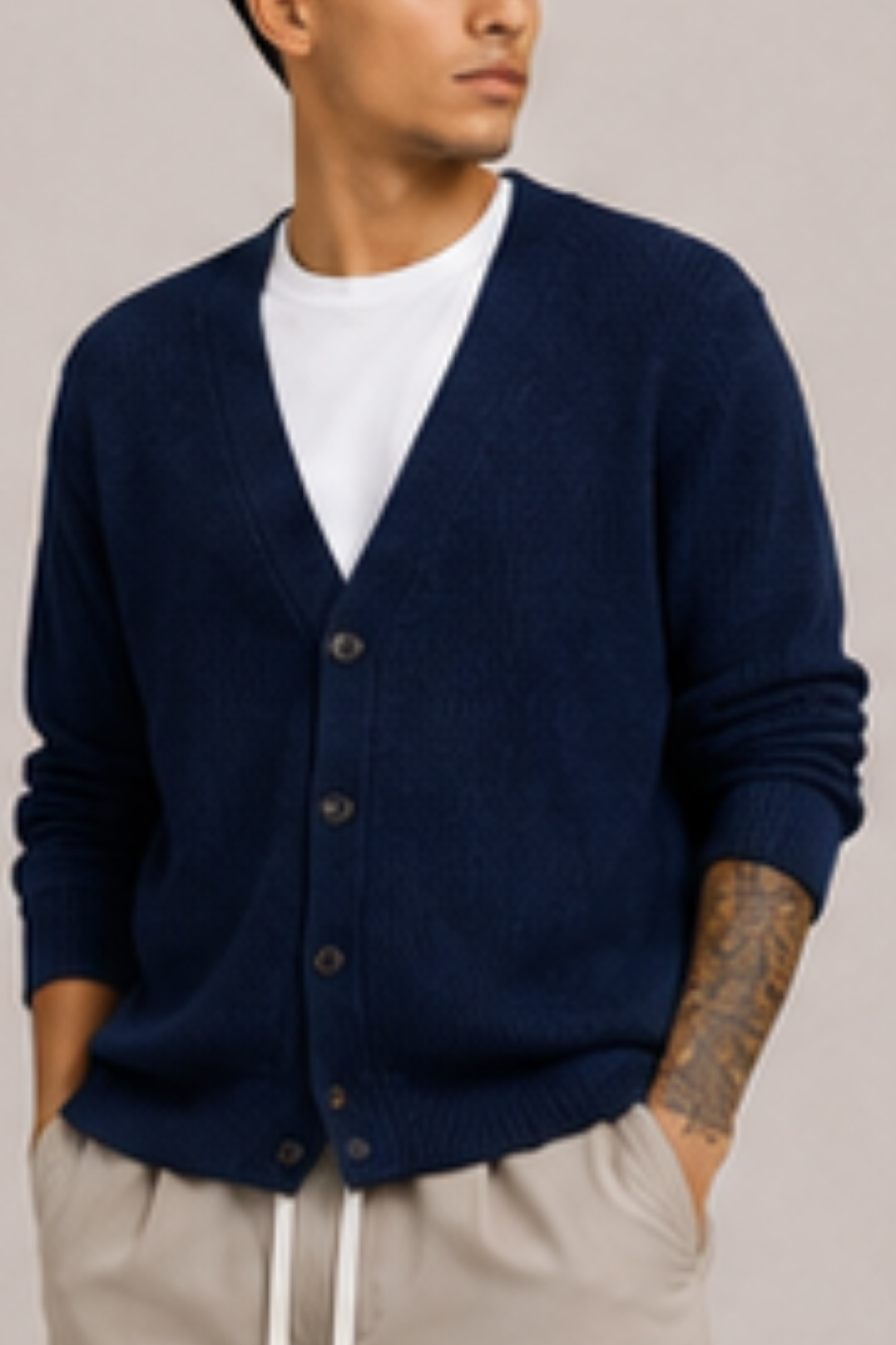 Cardigan Deep Navy